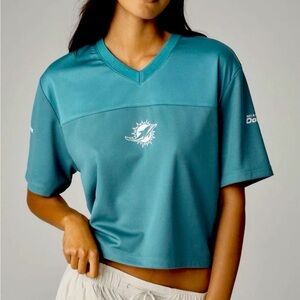Anthropologie Top NFL Miami Dolphins XS NFL Jersey - top only
